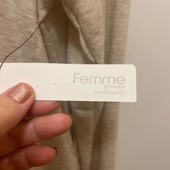 Femme By Tresics Top Maternity NWT Size XL HOST PICK! - Picture 5 of 7